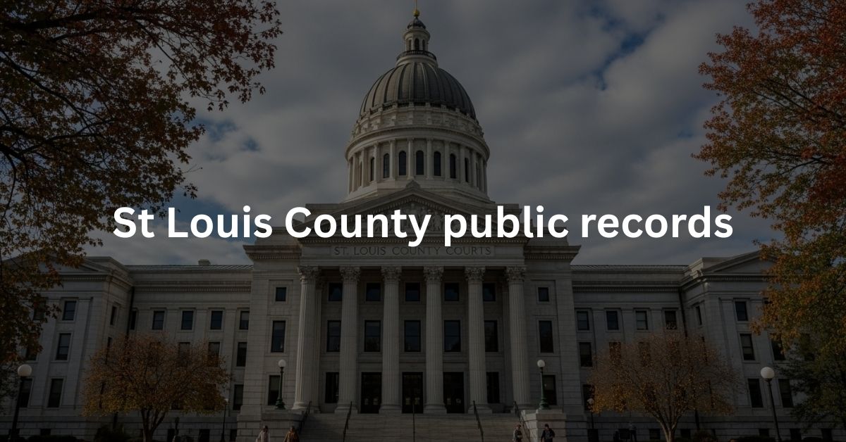 St Louis County public records